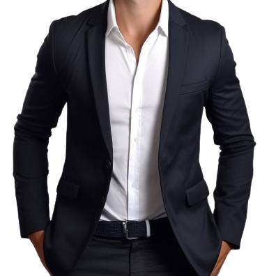 Blazer Masculino Slim 2 Botões Corte Italiano + Q
