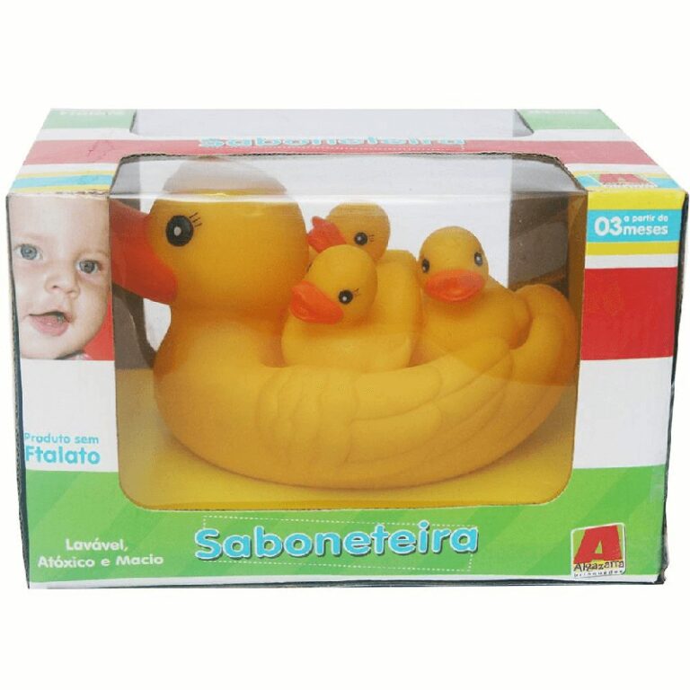 Saboneteira Mamãe Pata e seus Patinhos 628338 
