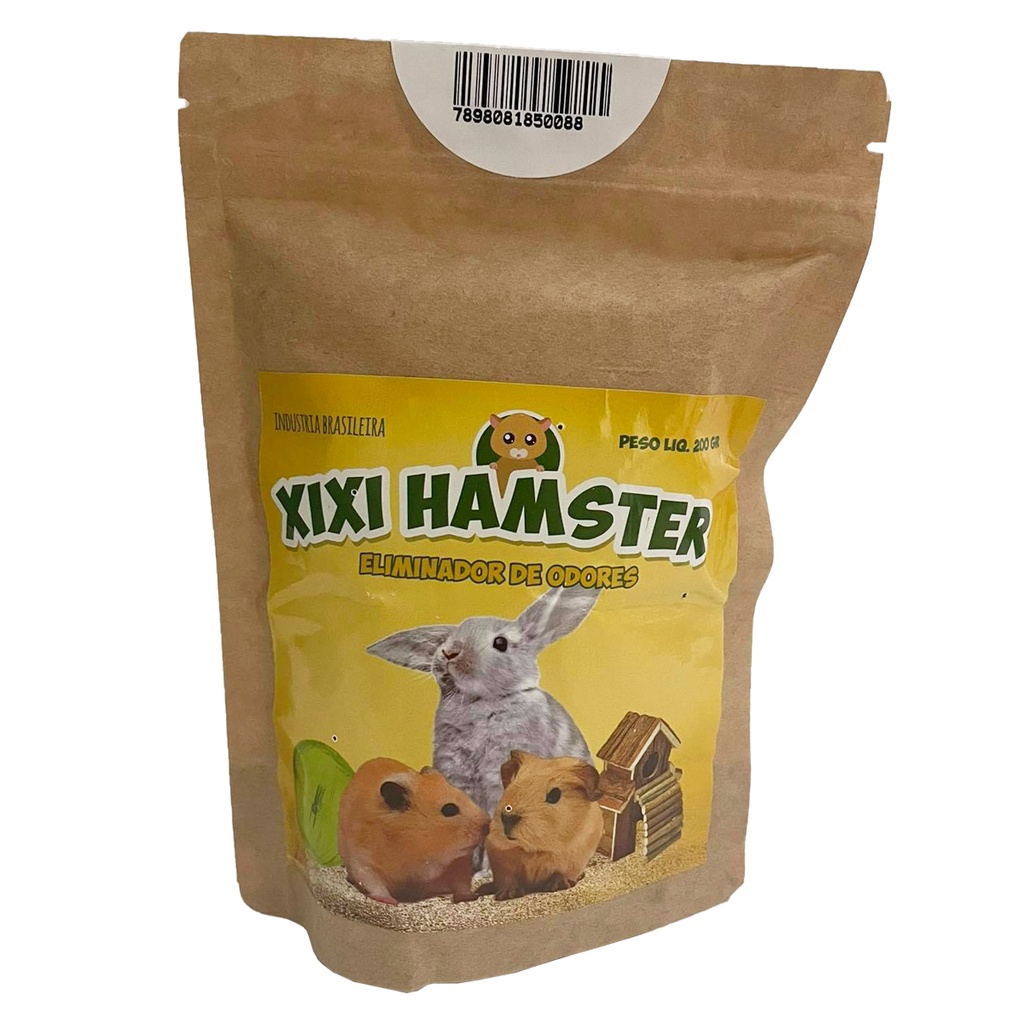 Eliminador De Odores Xixi Hamster – 200 Gramas – Pó Higiênico