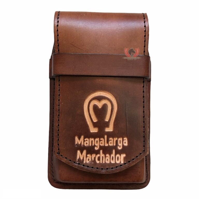Capa Bainha de Couro Legítimo para celular Countr