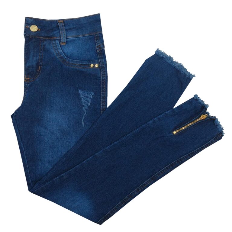 Calça Jeans feminina juvenil  10 ao 16 anos
