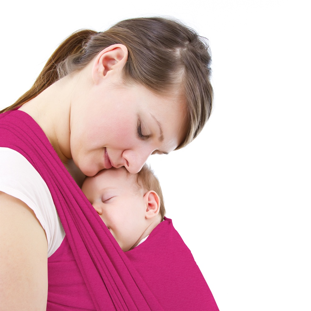 Canguru Wrap Best Sling Rosa  Carregador Bebê Recém-Nascido até 20kg Ideal para Passeio E Saída da M