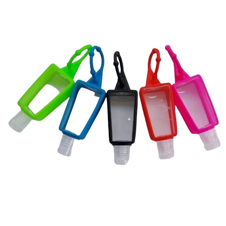 Porta Álcool em Gel Portátil 30ml Chaveiro frasc