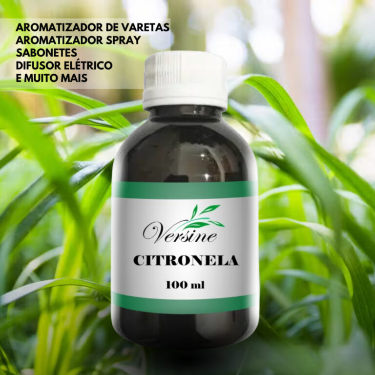 Essência Citronela 100ml Difusor Aromatizante