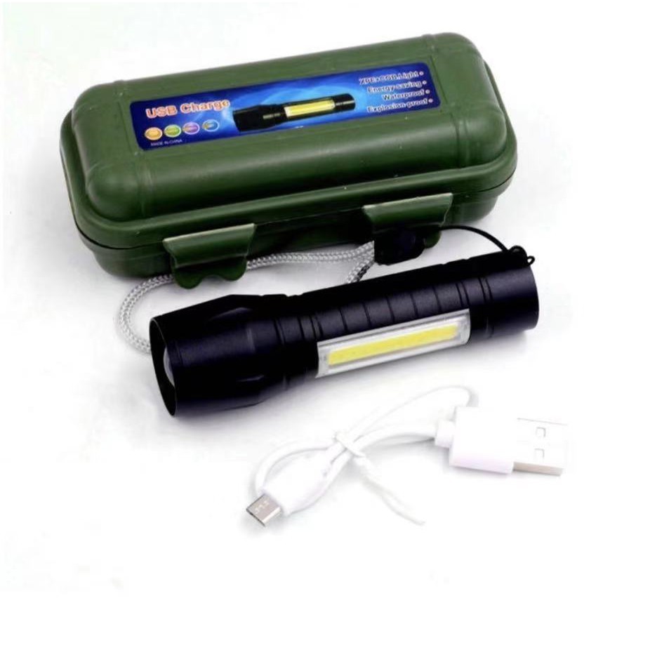 Mini Lanterna Brilhante Multi função Led Táticas De Campo