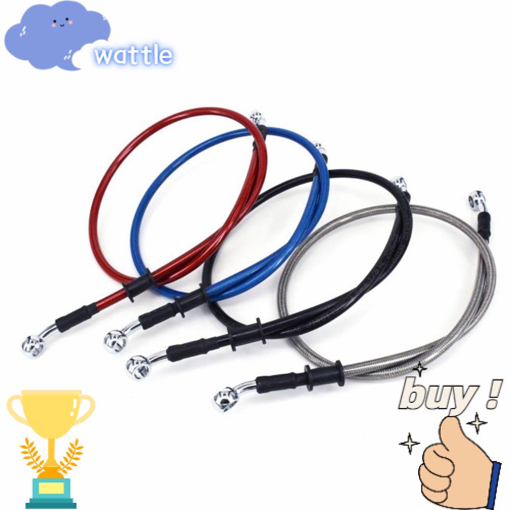 Tubo Hidráulico De Embreagem WATTLE Fit ATV Trançado De Radiador De Aço Inoxidável Giratório Reforça