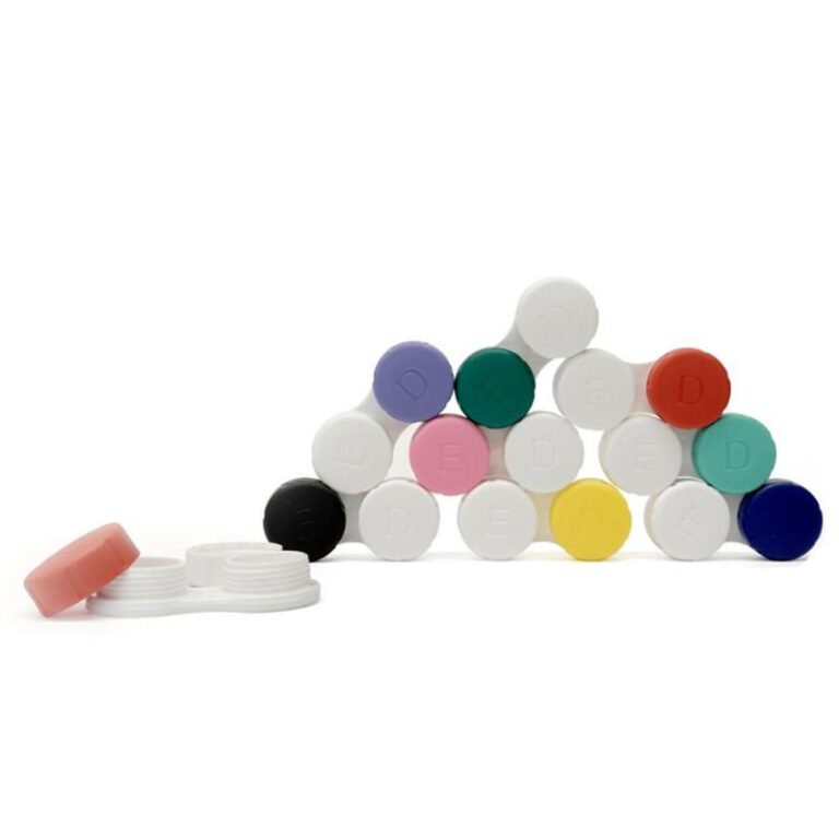 1 Estojo para Lentes de Contato Colorido