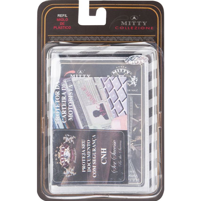 Refil Para Carteira Mitty Plástico – Plm1