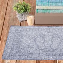 Kit com 10 Toalhas de piso atoalhado tulipa