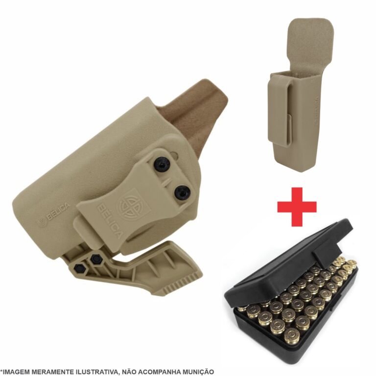 Kit Coldre G2C + Porta Carregador Velado + Porta M