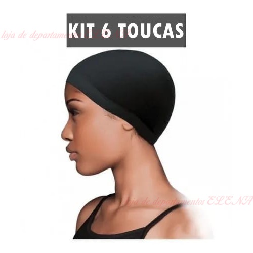Kit 6 Touca Nero para Penteado Durar Mais Ao Dormi