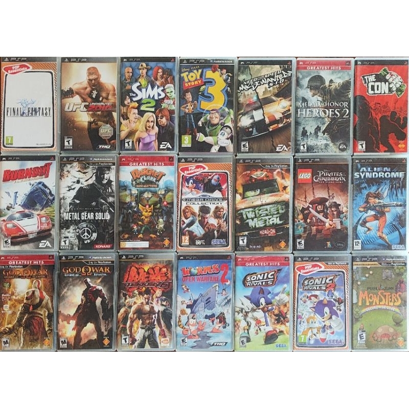 psp jogos em mídia física originais em bom estado playstation