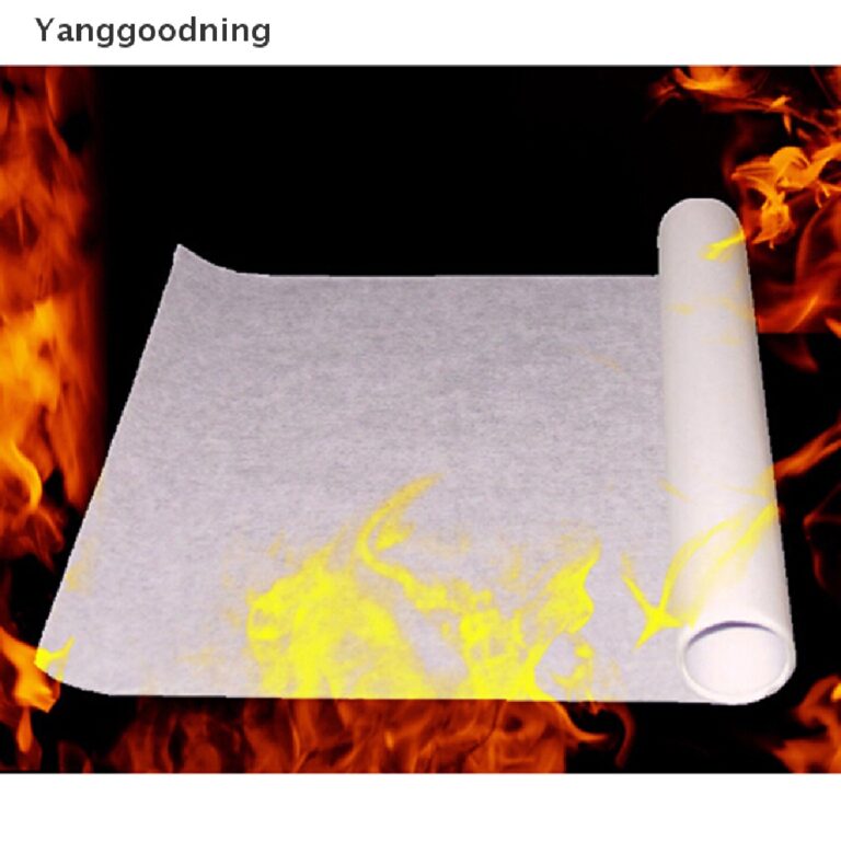 Yanggoodning 1pcs 50X20cm/20X25cm Papel De Fogo Fl