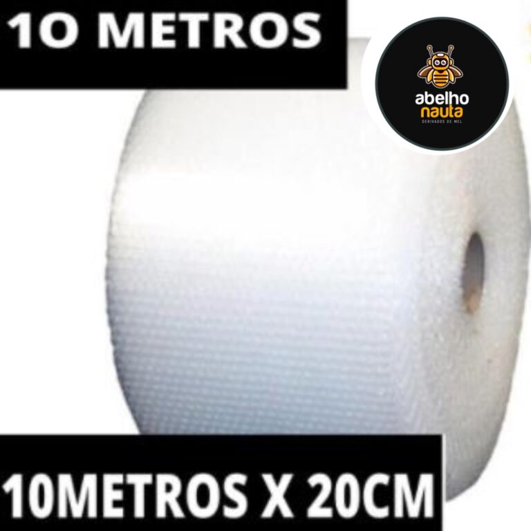 Plástico Bolha – Bobina 20cm X 10 Mts E-com