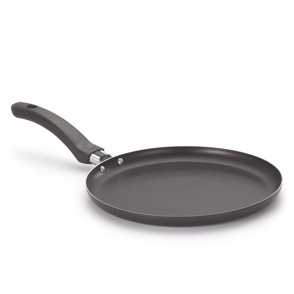 Frigideira Panquequeira Antiaderente 22Cm Preto Nacional