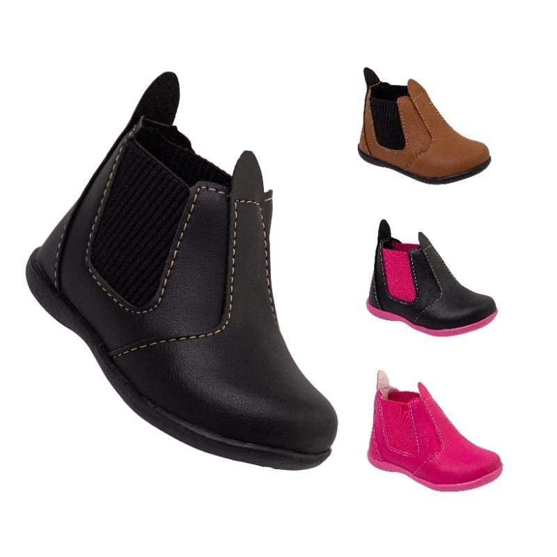 Bota jequinha infantil e crianças 17 ao 27 Botinha