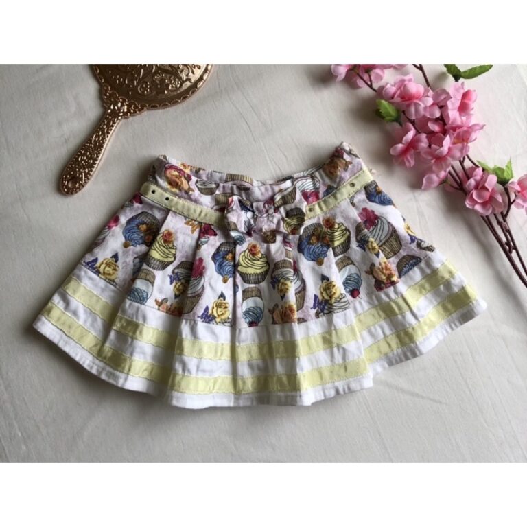 Minissaia infantil Petit cherie | Brechó