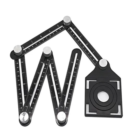 Regua Multi Ângulos Piso Azulejo Azulegista P/ Co