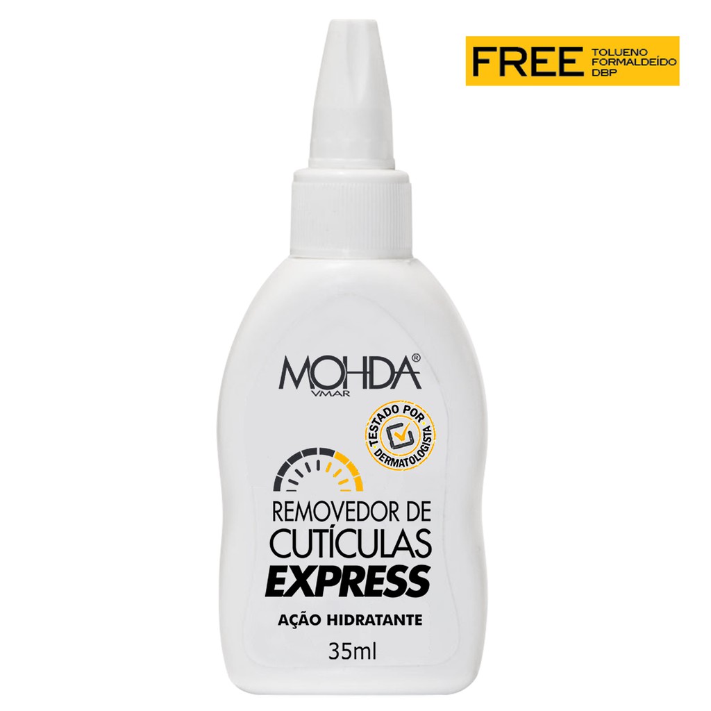 Removedor de Cutículas Express – Ação em 15s – Sem Dor – Sem Alicate – 35ml