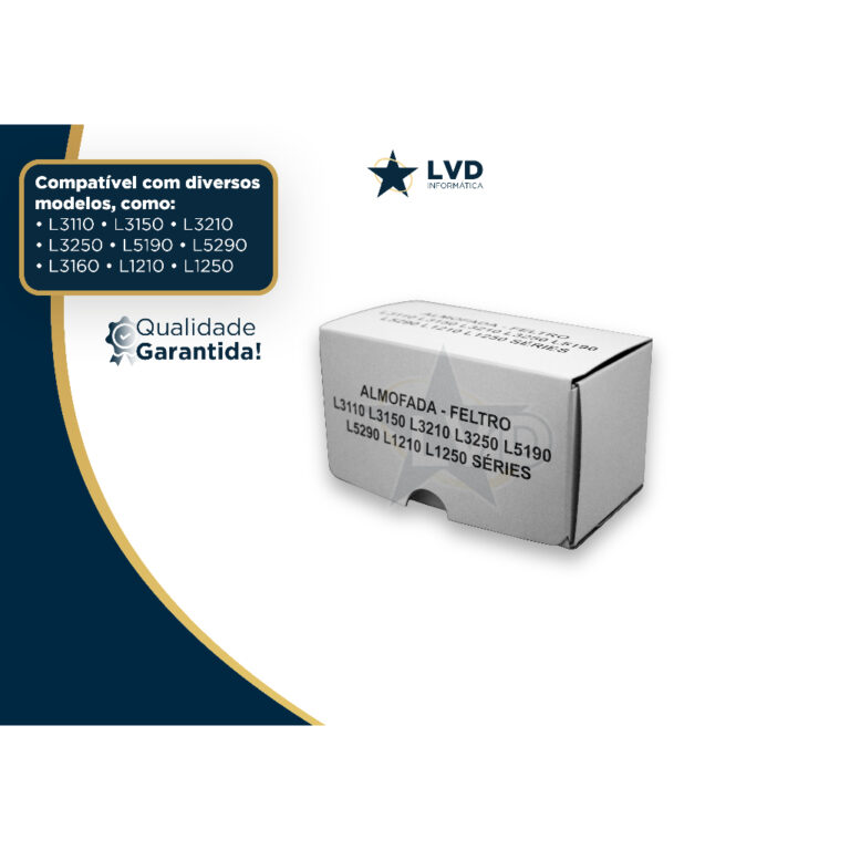 Almofada Esponja Feltro Epson L3210 L3250 L3150 L3