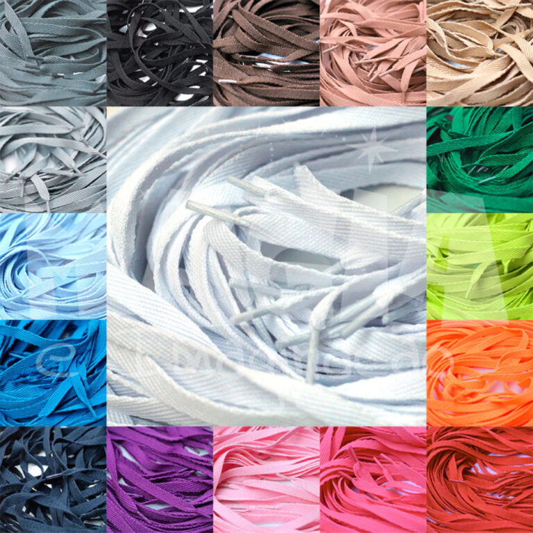 Cadarço para Tênis Achatado ou Oval – 1 Pa