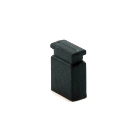 Kit 100 Peças – Jumper Sem Aba Preto 2,54mm