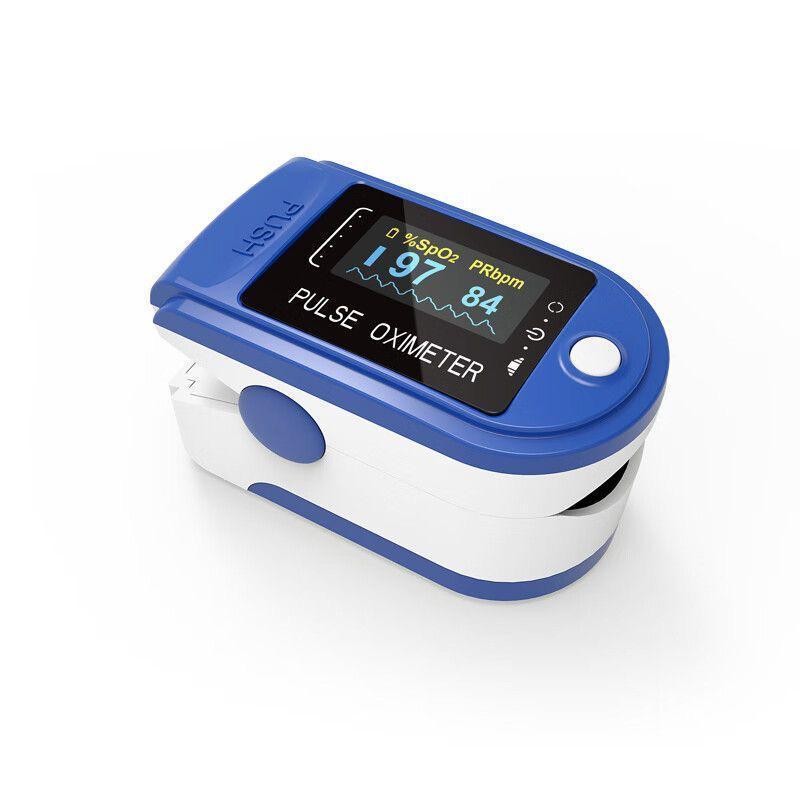 Oxímetro de Dedo de Pulso Digital Batimento Cardíaco Monitor de Frequência