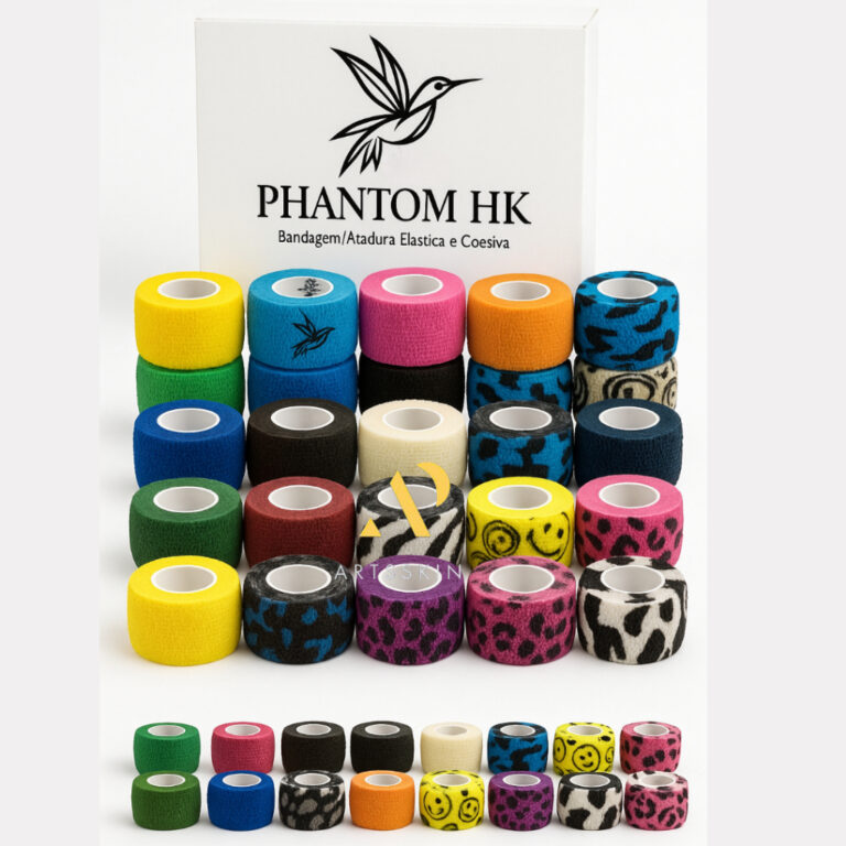 Bandagem Phantom HK 2,5cm x 4,5m Cores Variadas Ta