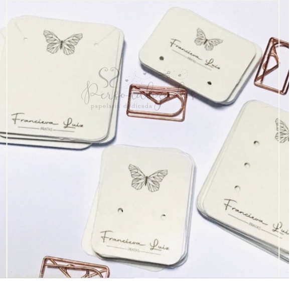 Cartela para Brincos e Colares personalizados