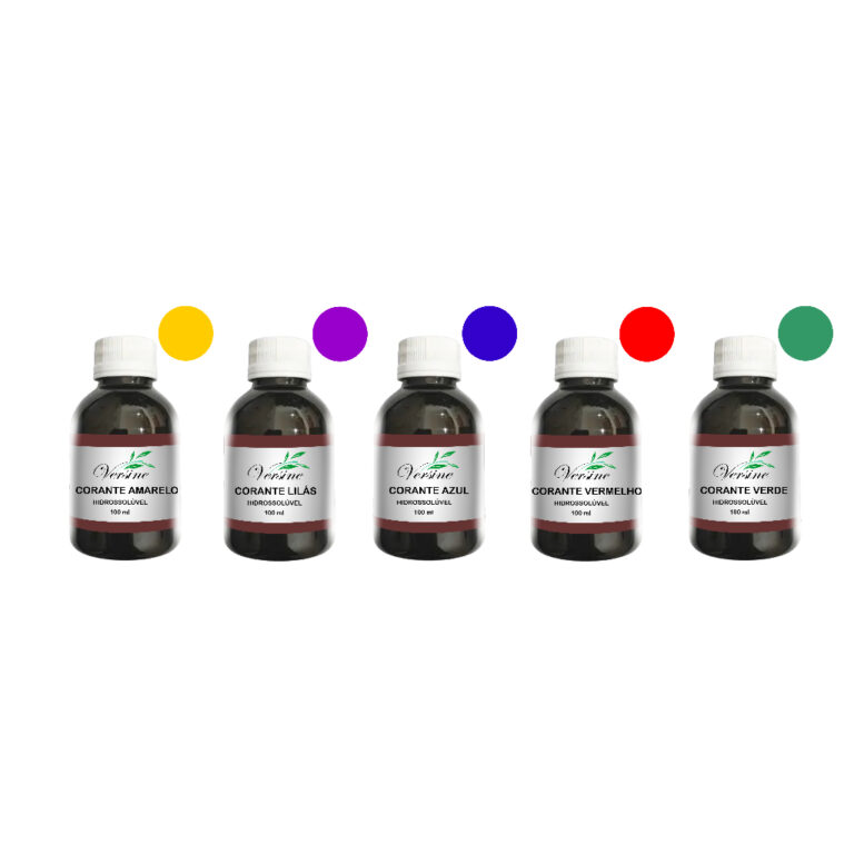 Corante Hidrossolúvel para Cosméticos 100 ml Ver