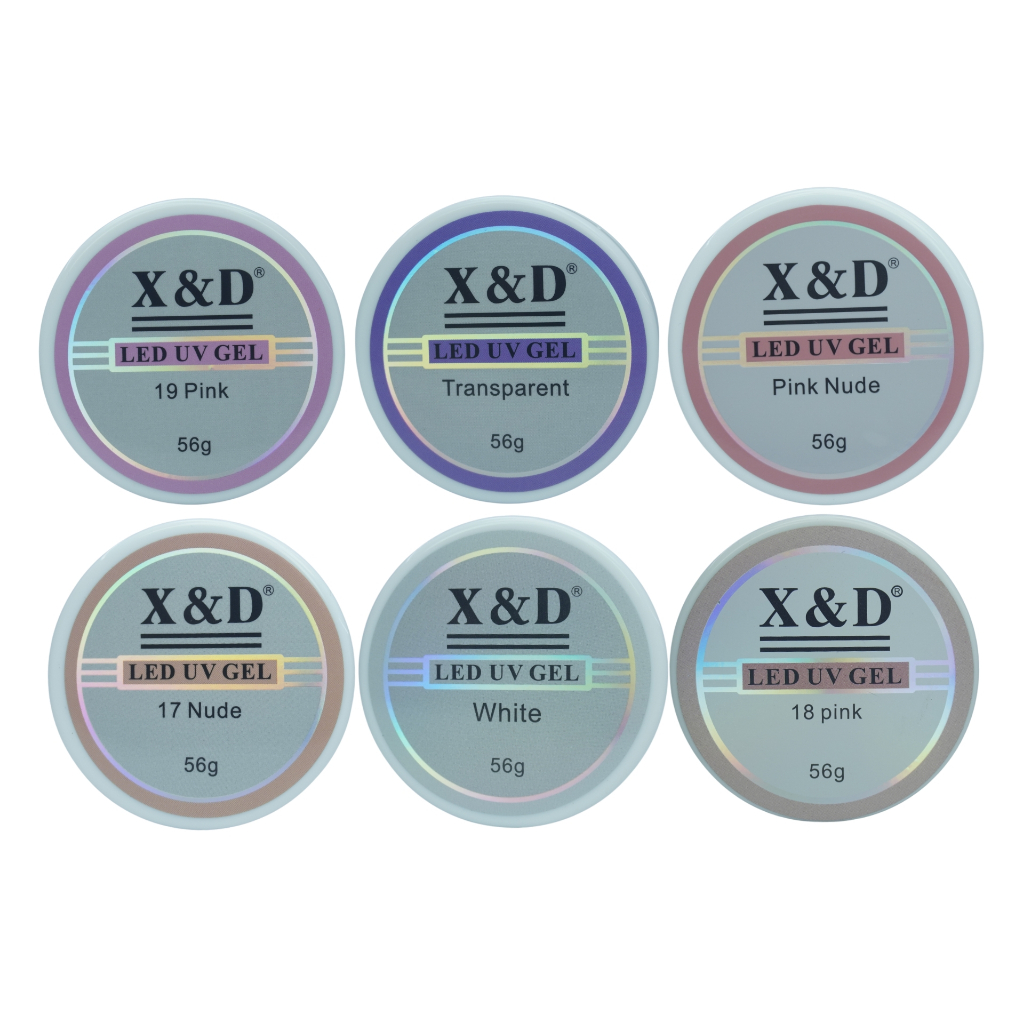 Gel XED XED p/ unhas de gel fibra 56G unid oferta