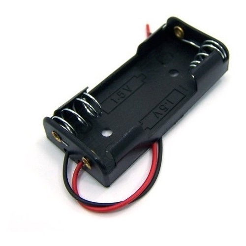 Kit 10 Peças – Suporte P/2 Pilhas Palito Aa