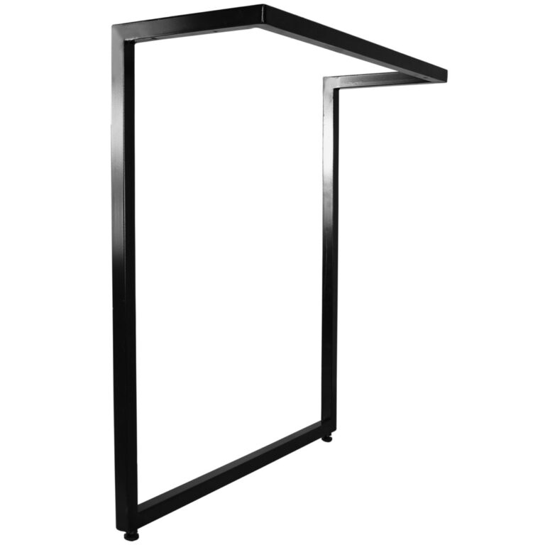 Pé Base Para Mesa 75x58cm Tubular Escrivaninha Ap