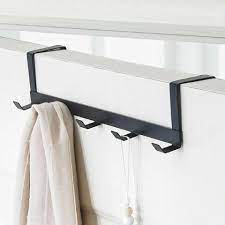 Suporte Cabide Para Porta Com 5 Ganchos  6,3 x 7,5