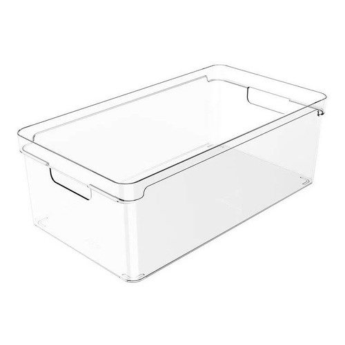 Cesta Organizador De Armário Geladeira Com Alças