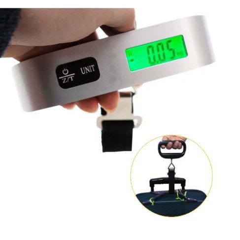 Balança Digital Portátil De Mão Mala Bagagem At