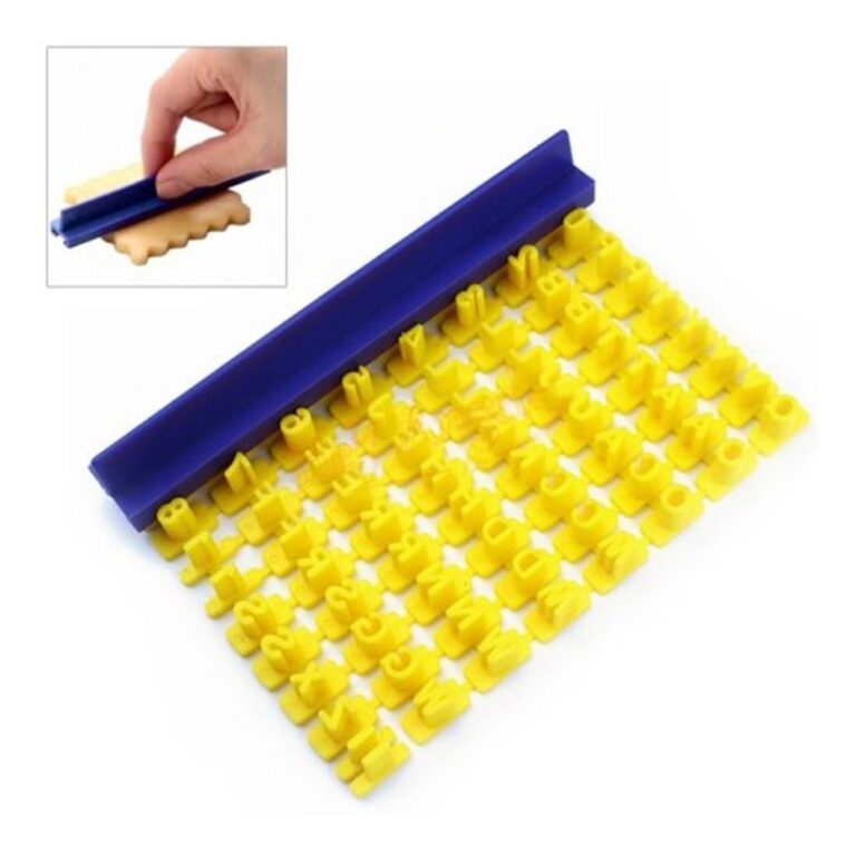 Régua Carimbo Molde Para Biscoitos De Letras E N�