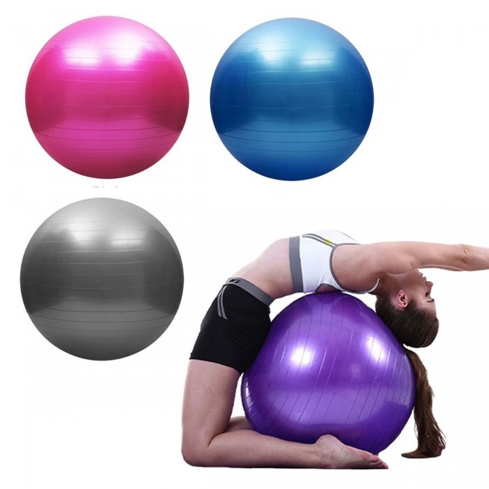 Bola Pilates Ginastica Yoga Suíça Alongamento Ab