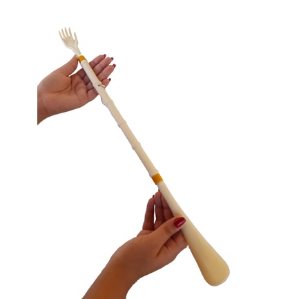 Kit Com 1 ou 2 Calçador De Sapato Longo 50cm Prá