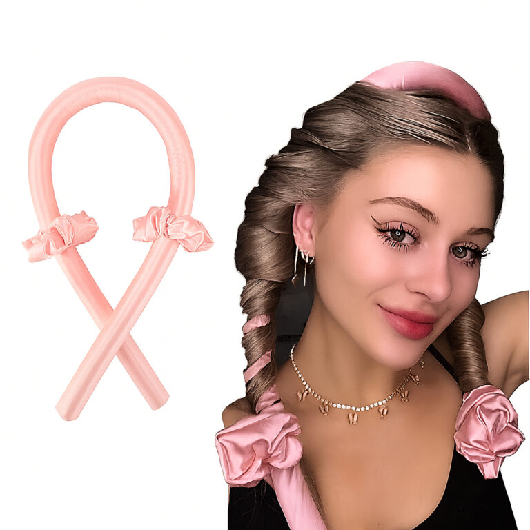 Fita Cetim De Ondulação Modelador De Cabelo Heat