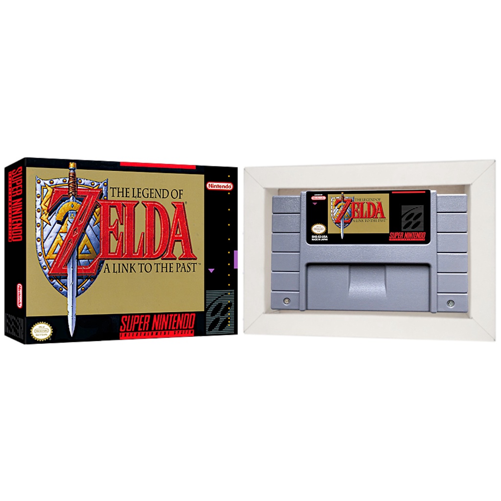 Legend of Zelda Cartucho de Super Nintendo com Caixa e Berco snes