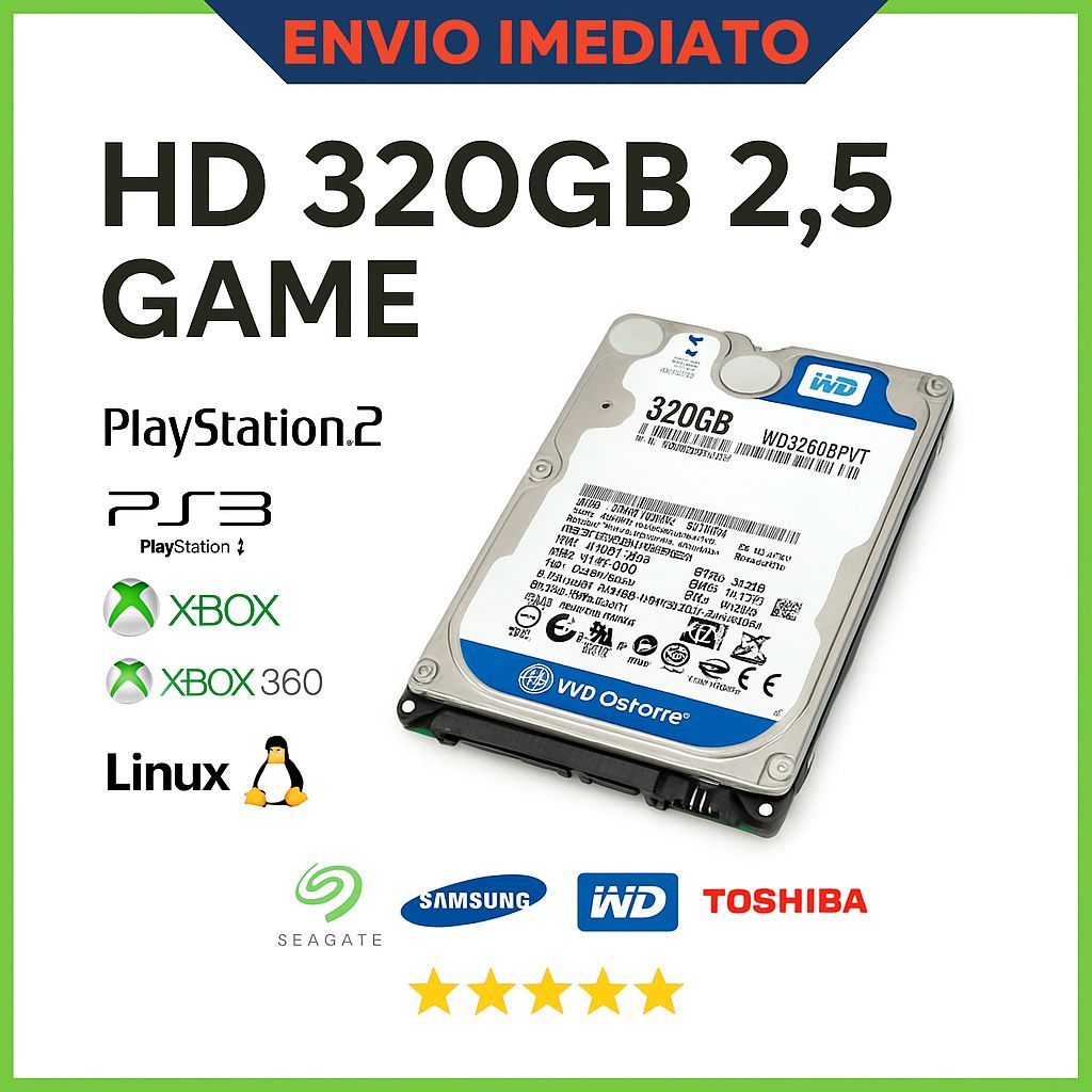 Hd Playstation 320gb ps3/ps4