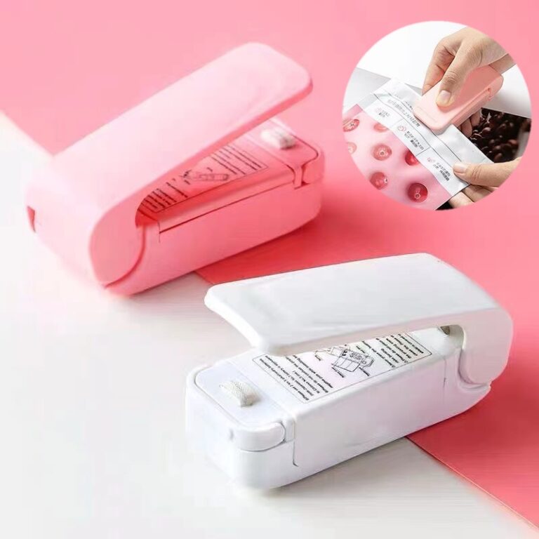 Mini Máquina Portátil Seladora Plástico Pilha P
