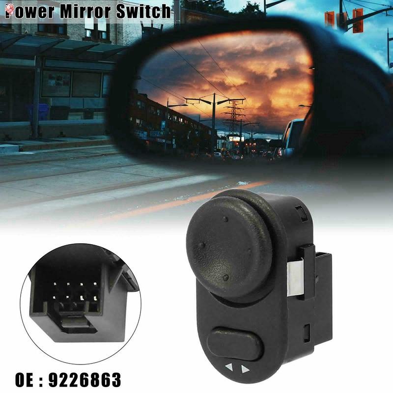 Botão de ajuste do interruptor do espelho retrovisor lateral para Vauxhall Astra-GOpel Zafira Corsa