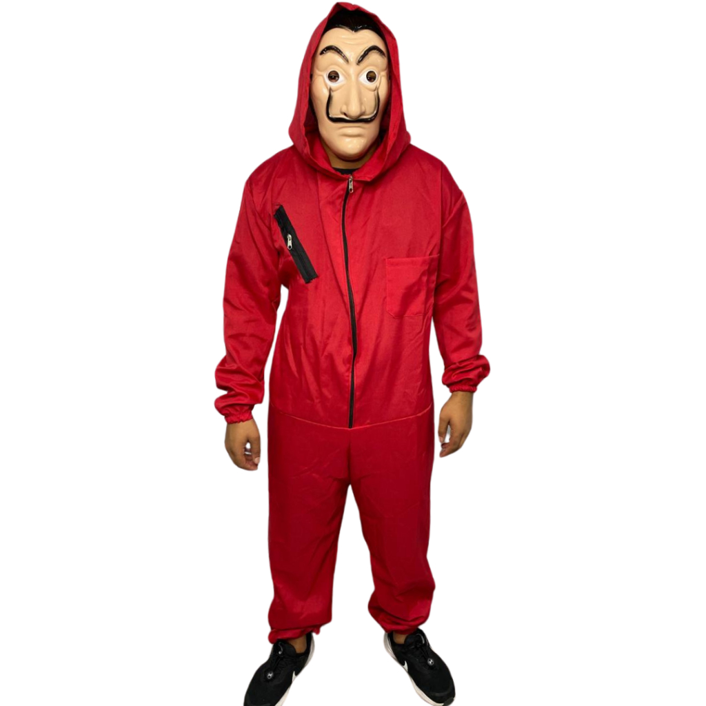 Fantasia Macacão Vermelho La Casa de Papel