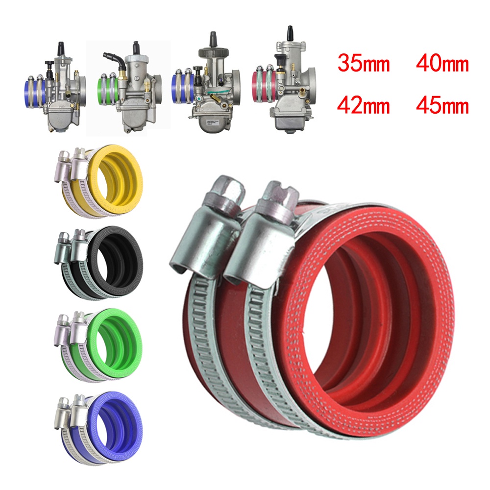 Adaptador Do Carburador Filtro De Ar Manifold Guilhotina De Competição Koso Pwk 30/35/40/42/45MM