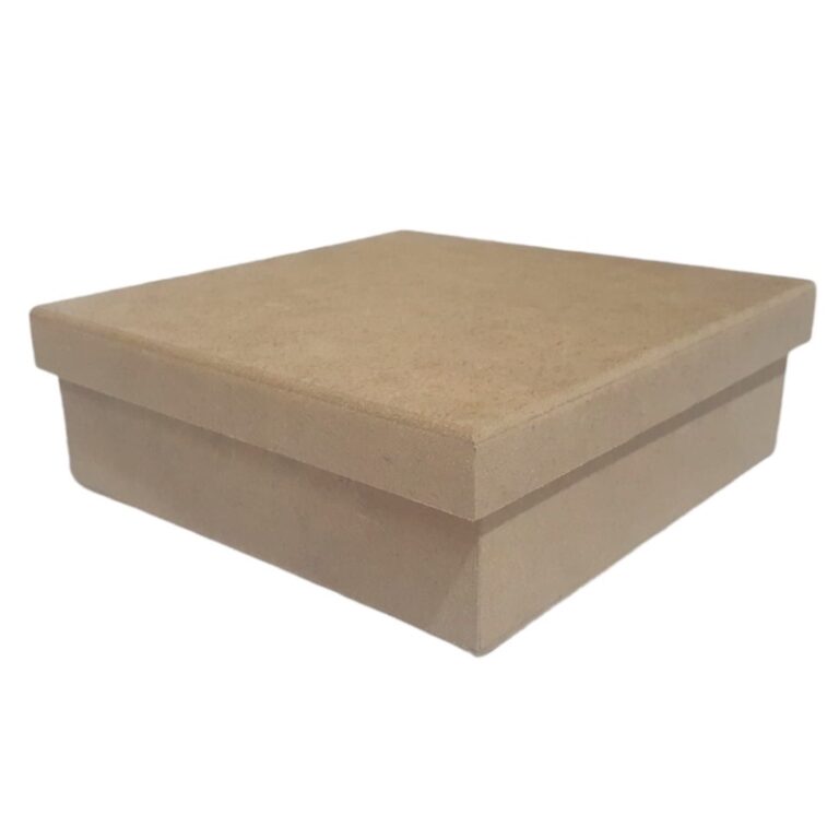 10 Caixa Caixinha Madeira MDF 10x10x5 cm