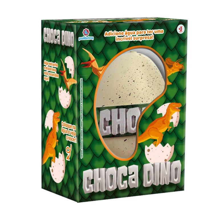 Ovo De Dinossauro Choca Dino Brinquedo Surpresa Cr