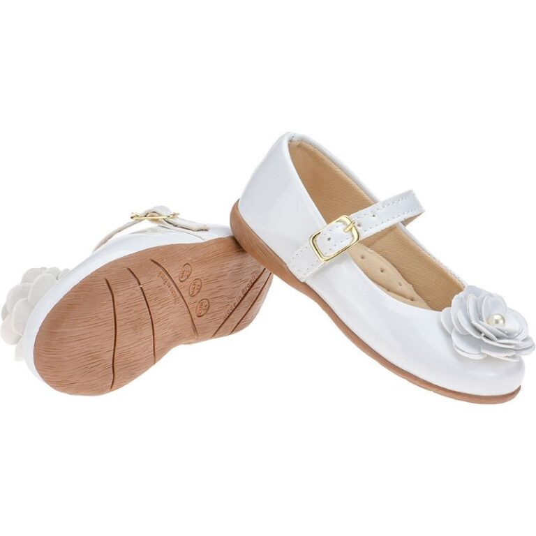 Sapatilha Infantil Menina Detalhe Flor Ocasião Ca