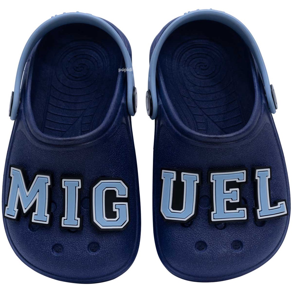 Sandalia Babuche Infantil N. 19 ao 36 Chinelo Menino Menina Nome Personalizado Escolar 12.44